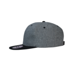 Headwear Grey Marle Flannel With Snap Back Pro Styling 4135 Headwear Grey Marle Flannel With Snap Back Pro Styling 4135