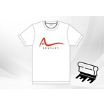 Aangeleverd Licht textiel - Zeefdruk