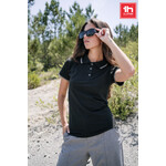 Th Clothes Th Clothes Dames bicolor polo shirt ,Polo Shirts 210 g/m2 Rome Women