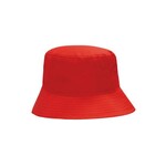Headwear breathable poly twill bucket hat 4107