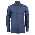 j.harvest & frost j.harvest & frost purple bow 143  hemd slim fit heren 2914302