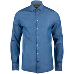 j.harvest & frost j.harvest & frost indigo bow 130  hemd regular fit heren 2913001