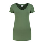 Lemon & Soda * L&S T-shirt V-neck cot/elast SS for her - LEM1262