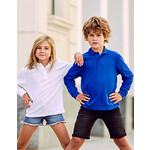 Fruit of the Loom Fruit of the Loom  Kids´ Long Sleeve 65/35 Polo  F504K Fruit of the Loom Fruit of the Loom  Kids´ Long Sleeve 65/35 Polo  F504K
