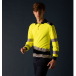 Tricorp Casual Poloshirt High Vis Bicolor Lange Mouw 203008