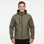 Th Clothes Zagreb men softshell jacket with removable hood