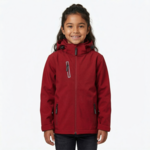 Th Clothes Zagreb kids softshell jacket with removable hood