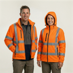 Th Clothes Zagreb unisex high visibility softshell work jacket