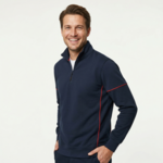 Santino Collin men zipsweater lange mouwen