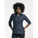 Chaud Devant Overhemd/Blouse Women Stretch 3/4Sleeve - 619