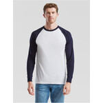 Fruit of the Loom Fruit of the Loom Valueweight LSL Baseball T-Shirt