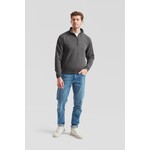 Fruit of the Loom Fruit of the Loom Premium Zip-Neck Sweat