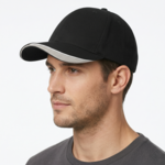 Headwear Brushed Heavy Cotton With Indented Peak 4167
