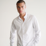 Th Clothes Paris men poplin shirt long sleeve