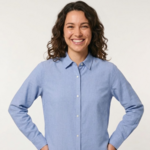 stanley & stella Oxford Shirt dames overhemd lange mouwen STWW971