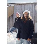 Padded Hoody Softshell Junior unisex met afneembare capuchon