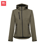 Zagreb women softshell with removable hood