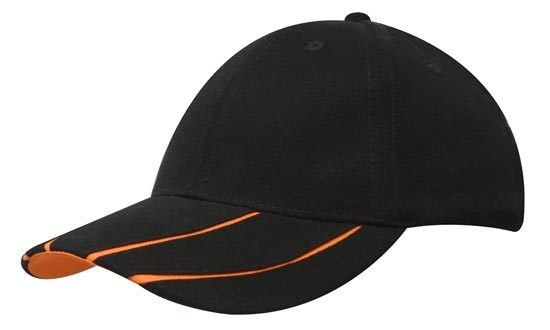 Brushed Heavy Cotton With Hi-Vis Laminated Two-Tone Peak 4019