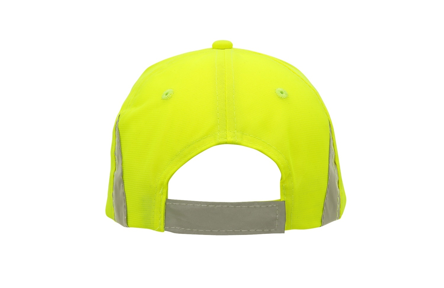 Luminescent Safety Cap With Refelctive Inserts & Trim 100% Polyester 3029