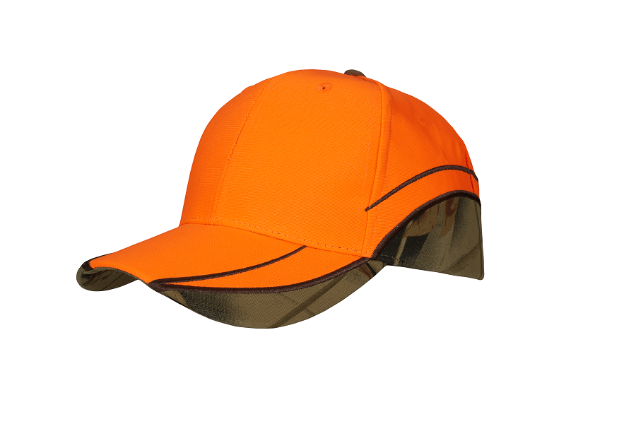 Luminescent Hunting Cap With Camouflage Inserts 4071