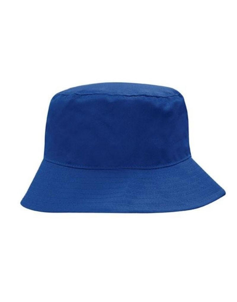 breathable poly twill bucket hat 4107
