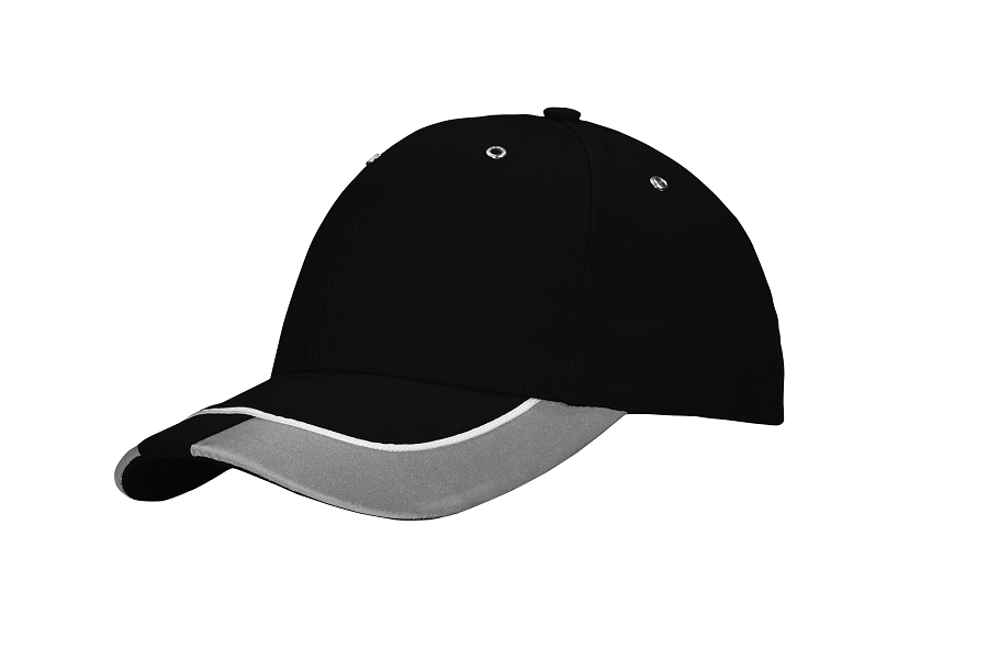 Brushed Heavy Cotton With Reflective Trim & Tab On Peak 4214