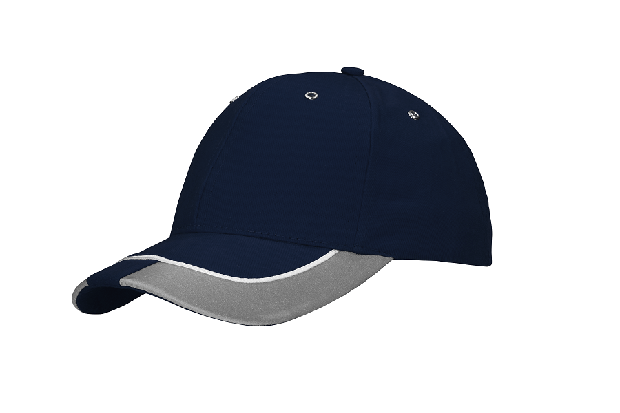 Brushed Heavy Cotton With Reflective Trim & Tab On Peak 4214