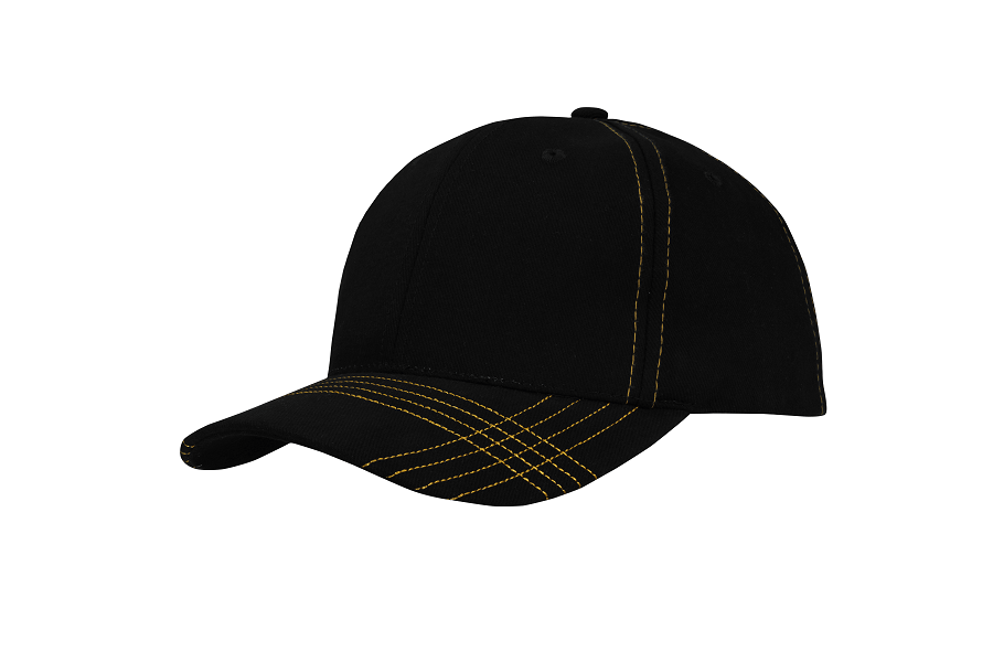 Brushed Heavy Cotton With Contrast Cross Stitching On Peak 4086