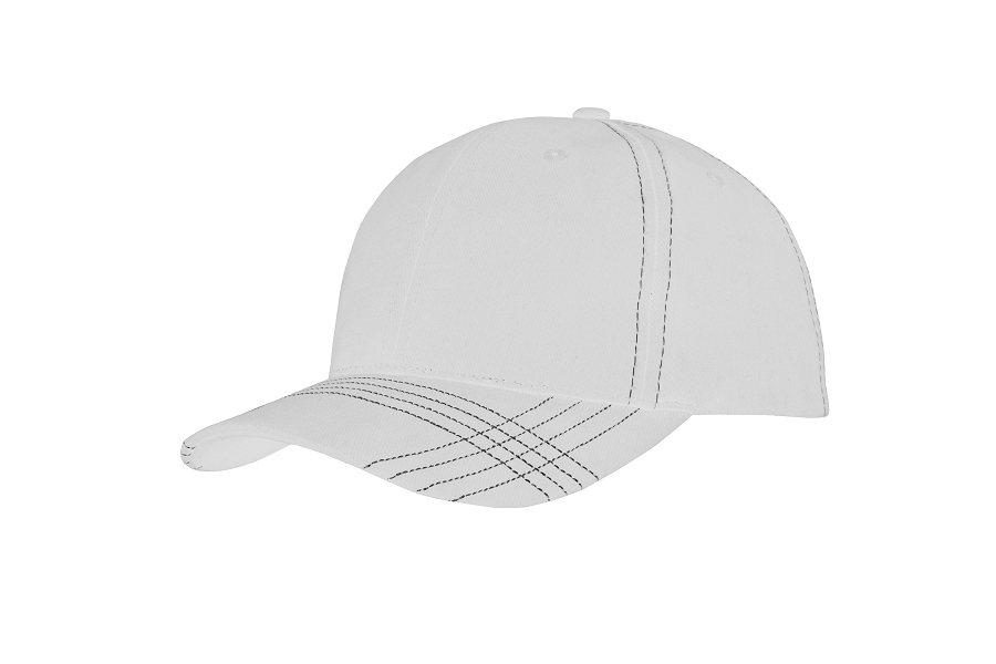 Brushed Heavy Cotton With Contrast Cross Stitching On Peak 4086