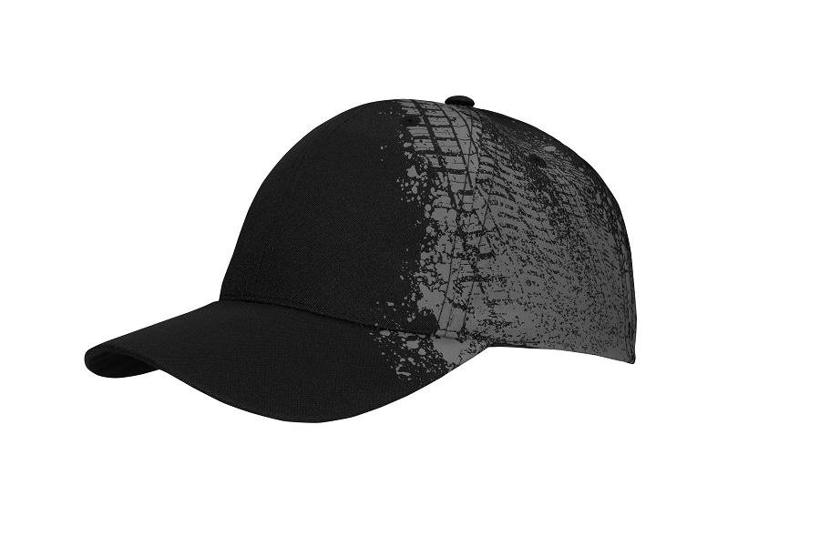 Breathable Poly Twill With Tyre Print 4186