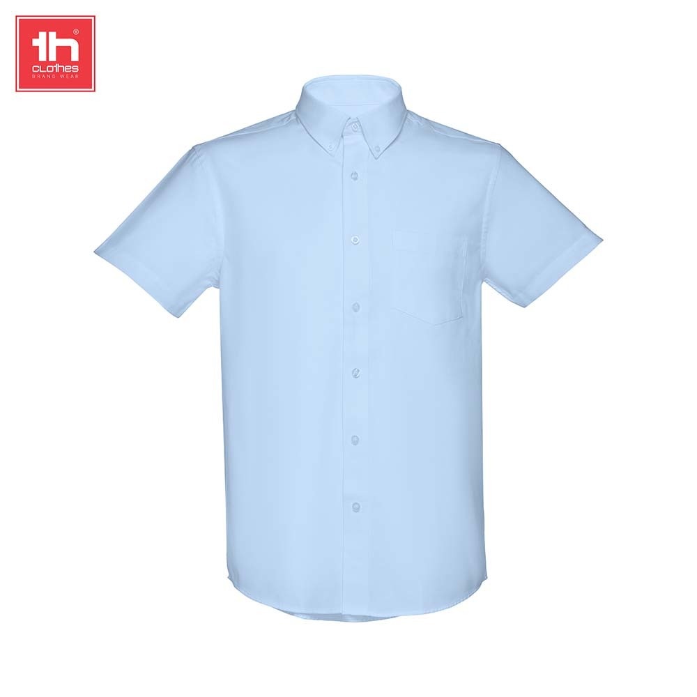 TH Clothes heren overhemd korte mouwen 130 g/m2 London