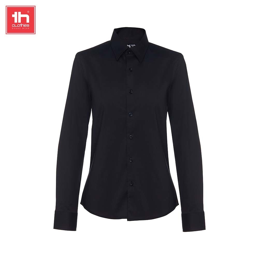 TH Clothes dames long sleeve poplin shirt 115 g/m2 Batalha Woman