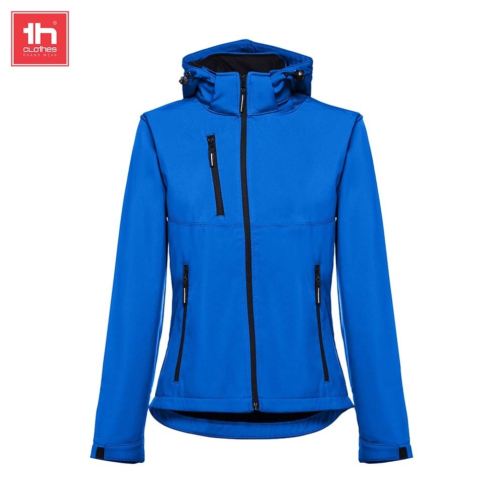 TH Clothes Dames softshell with removable hood Zagreb Woman