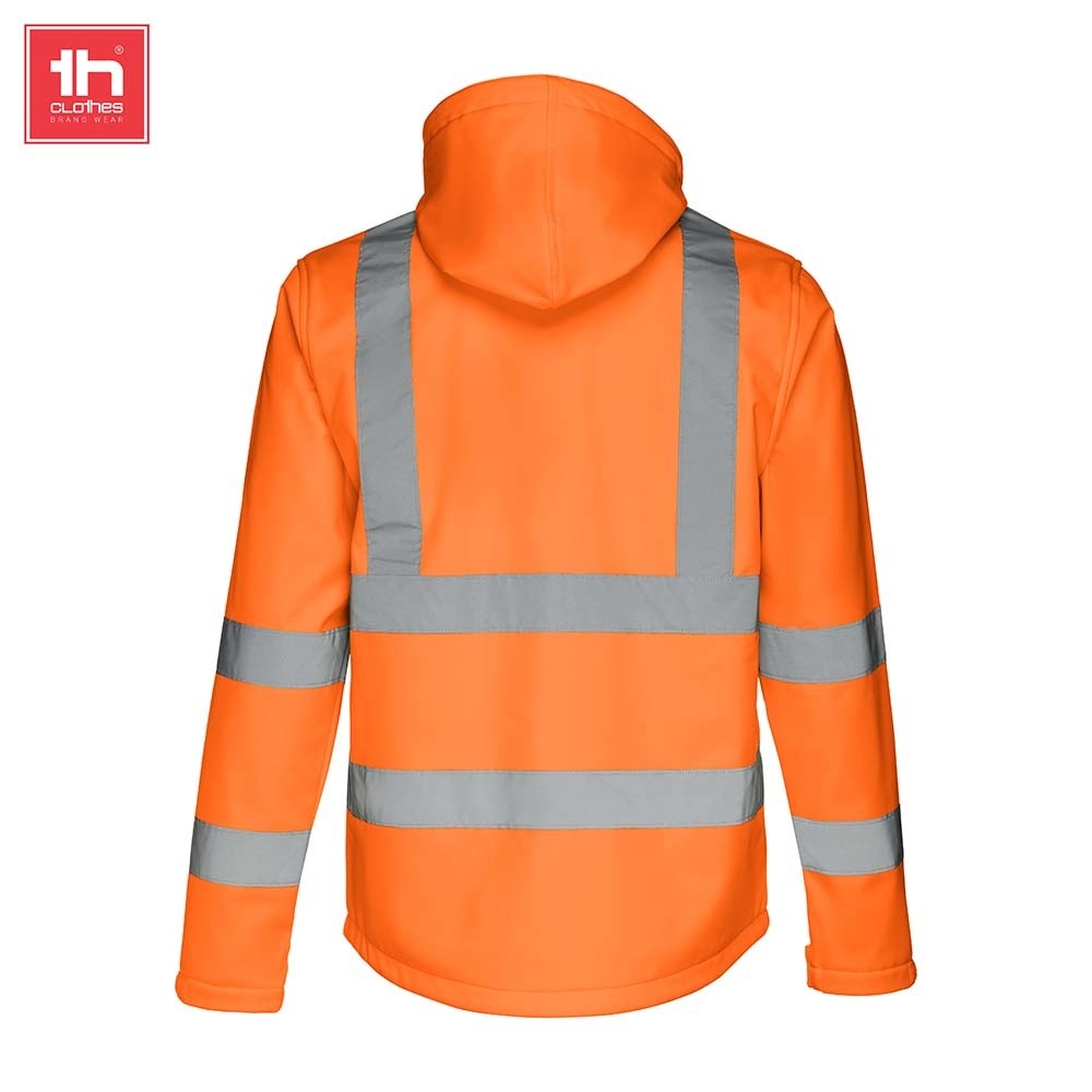 TH Clothes softshell met afneembare capuchon 300 g/m2 Zagreb Work