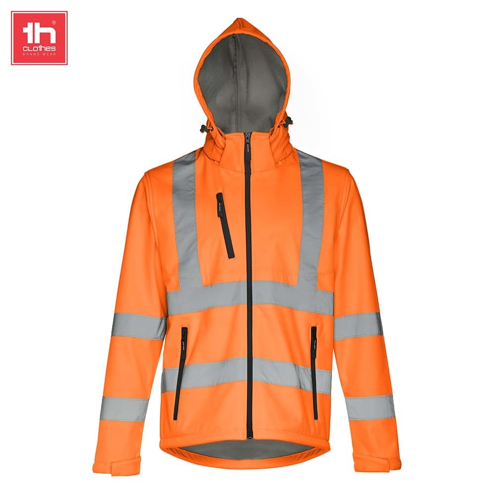 TH Clothes softshell met afneembare capuchon 300 g/m2 Zagreb Work