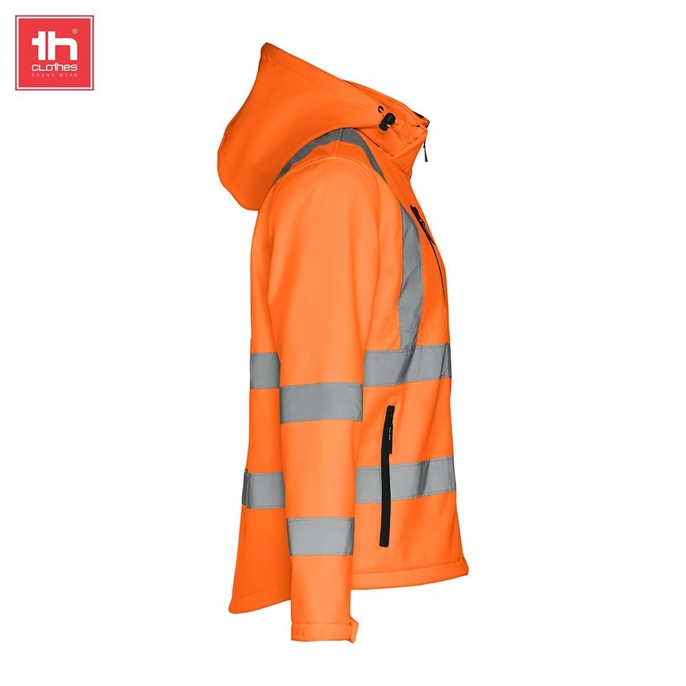 TH Clothes softshell met afneembare capuchon 300 g/m2 Zagreb Work
