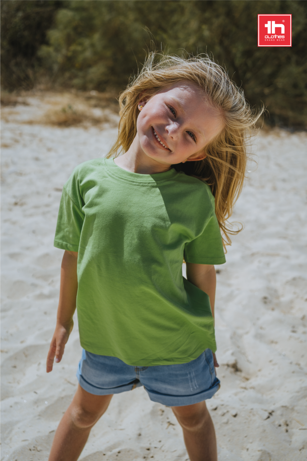 TH Clothes kinderen t-shirt 190 g/m2 Ankara Kids