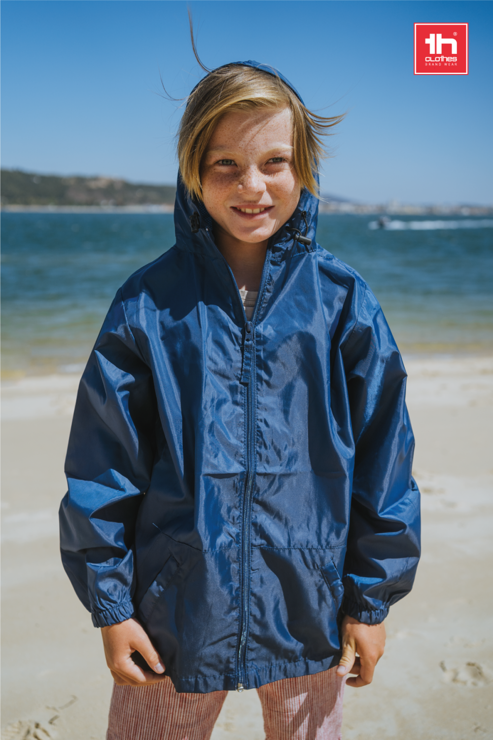 TH Clothes Unisex windbreker kinderen 65 g/m2 Dublin Kids
