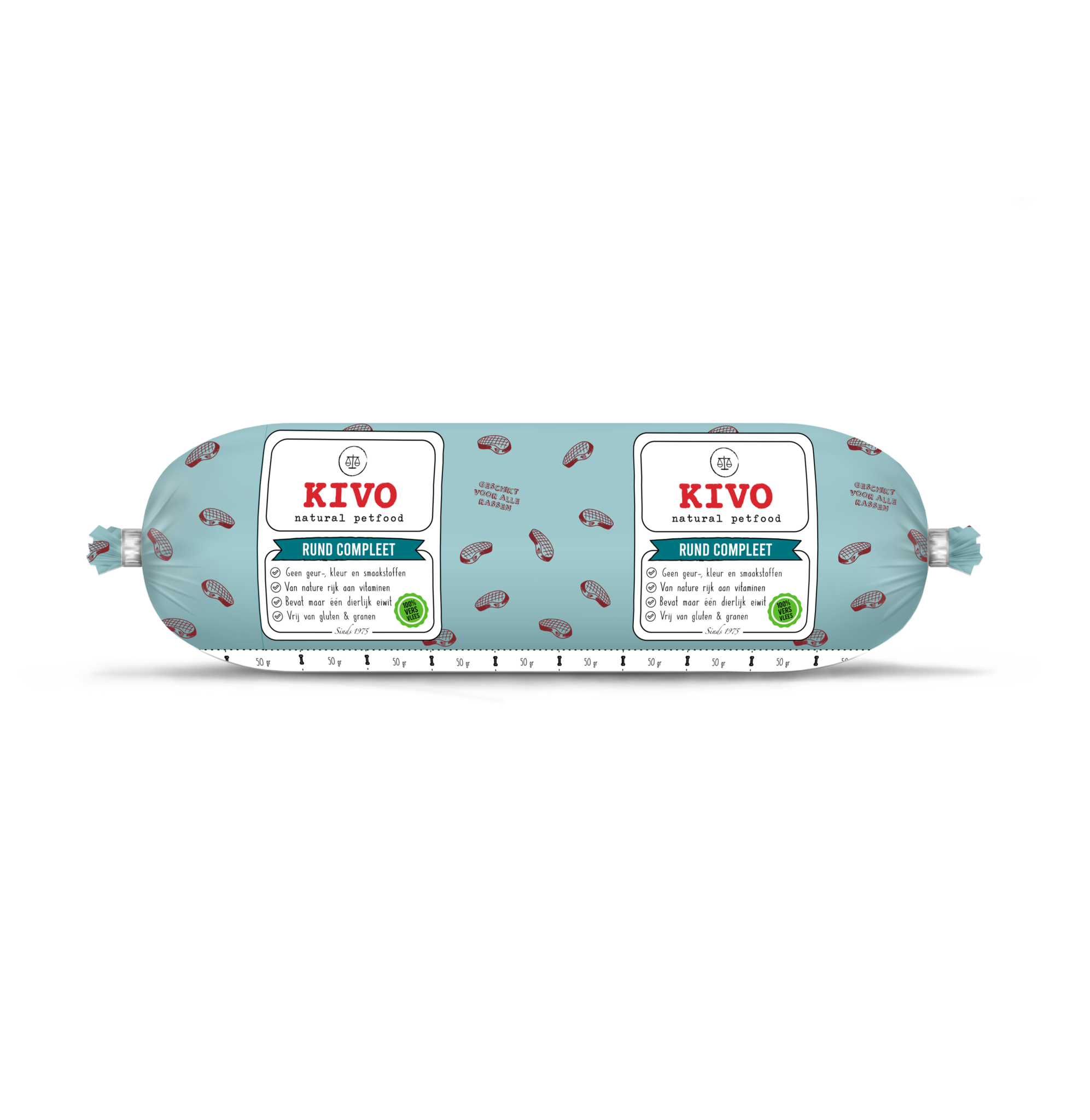 Kivo Rund Compleet 500 g worst