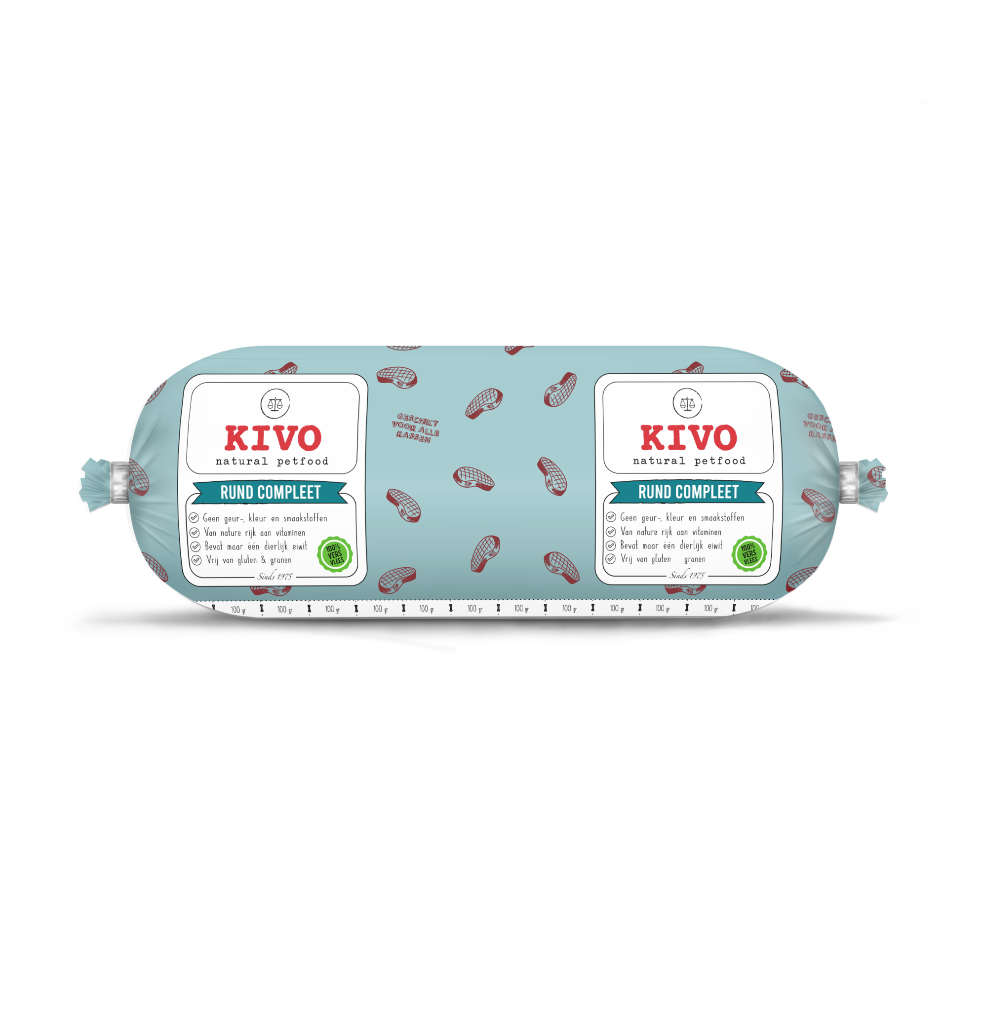 Kivo Rund Compleet 1000 g worst