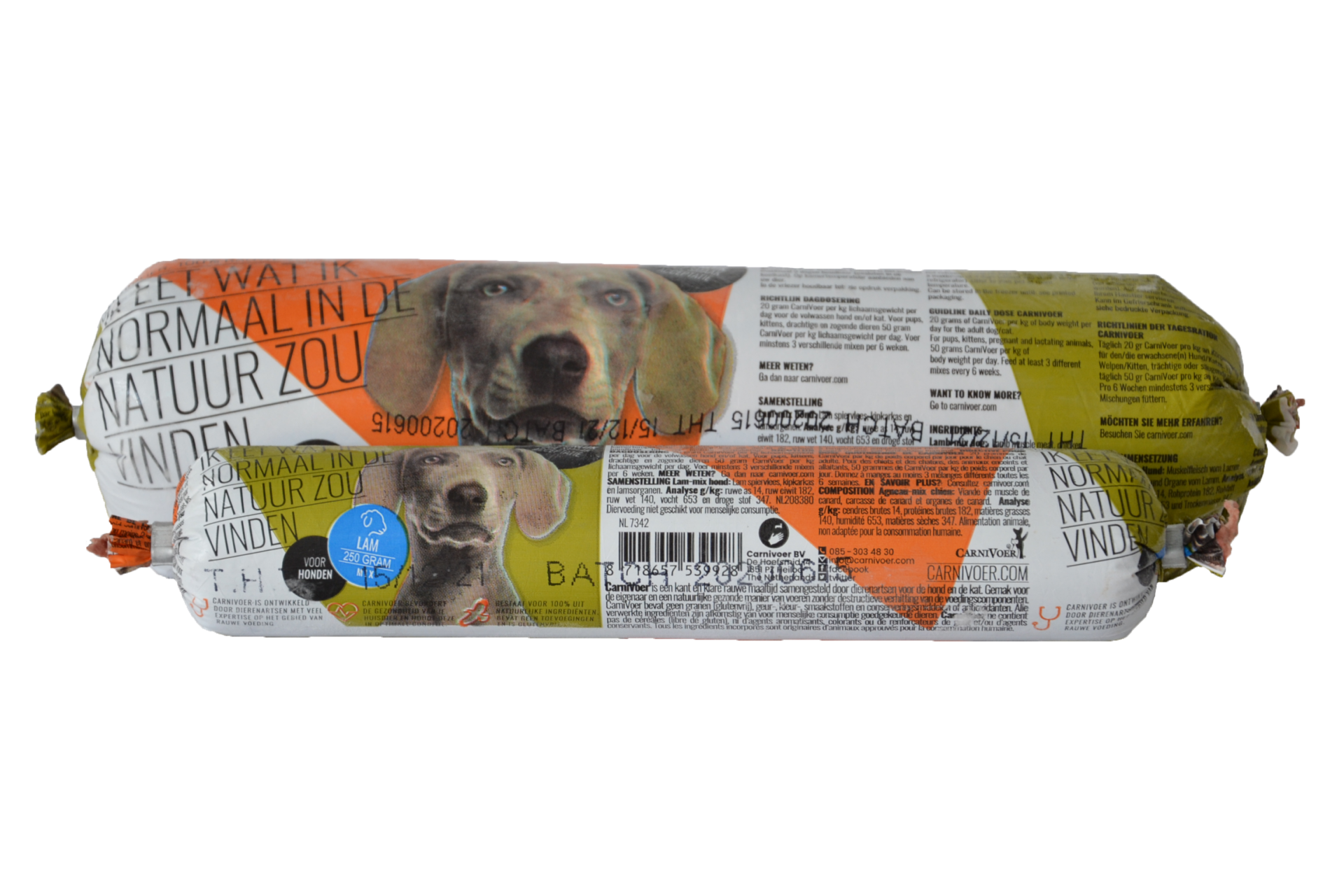 Carnivoer KVV Lam-mix 250 g worst