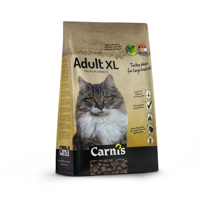 Carnis krokante brok kat Adult XL 7 kg
