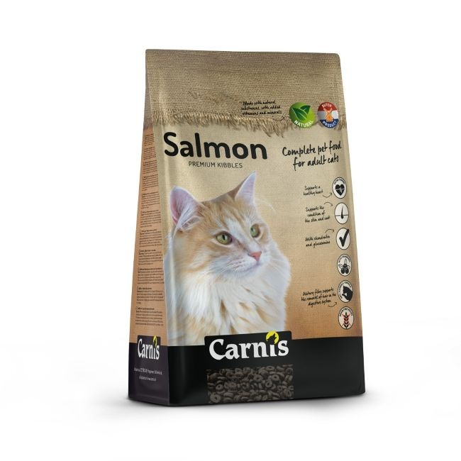 Carnis krokante brok kat Zalm 7 kg