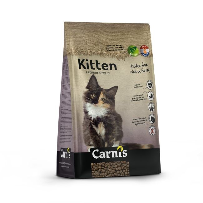Carnis krokante brok Kitten 7 kg