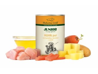 Hubertus Gold menu Junior Kip en aardappel 400 g