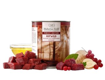 Hubertus Gold seizoensmenu Forest Edition 'Rotwild' (Hert en Ree) 800 g
