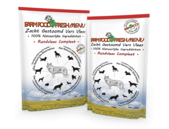 Farm Food Fresh Menu Rundvlees Compleet 125 g