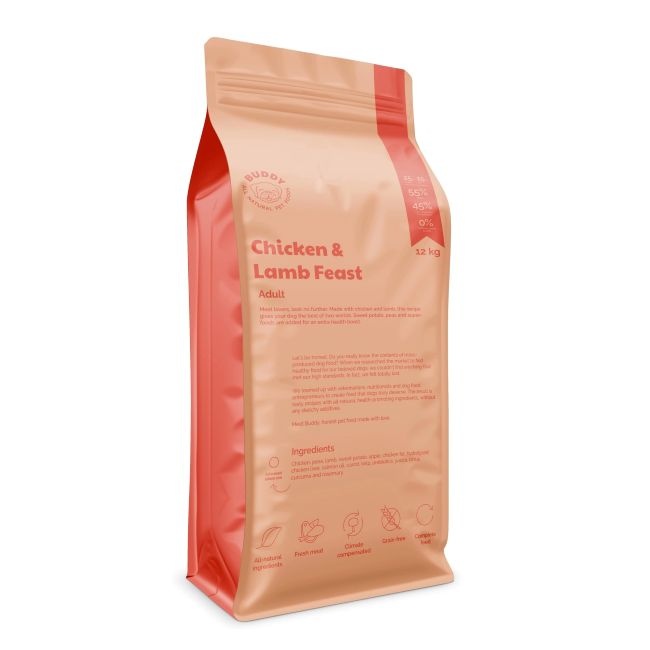 Buddy Chicken & Lamb Feast 12 kg