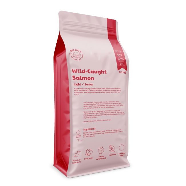 Buddy Wild Caught Salmon 12 kg