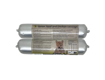 Carnis gestoomde worst Junior 400 g
